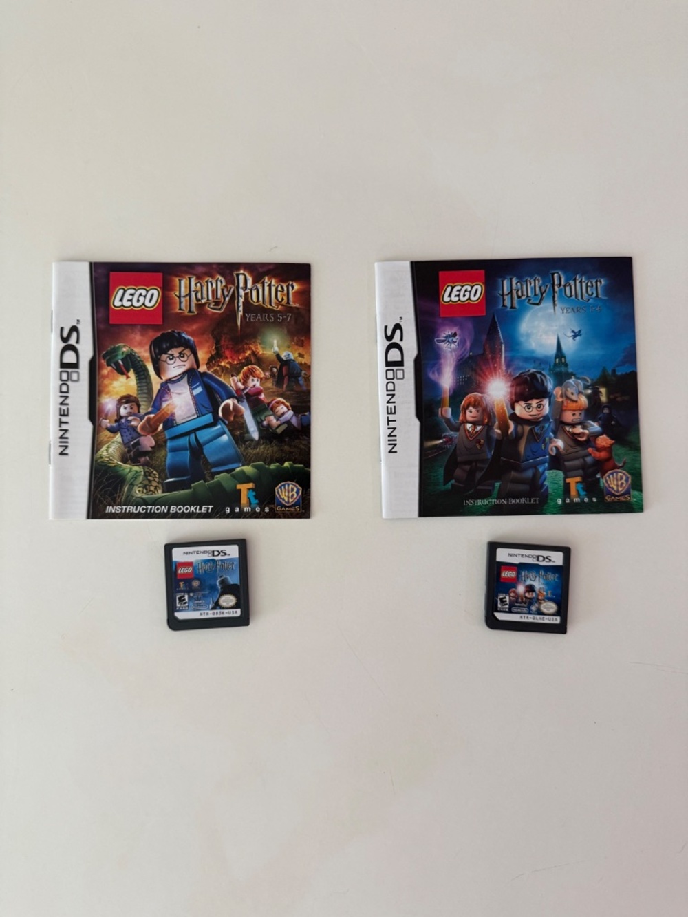 Nintendo DS Lego Harry Potter 1-4 and 5-7 w Instructions - Picture 2 of 6